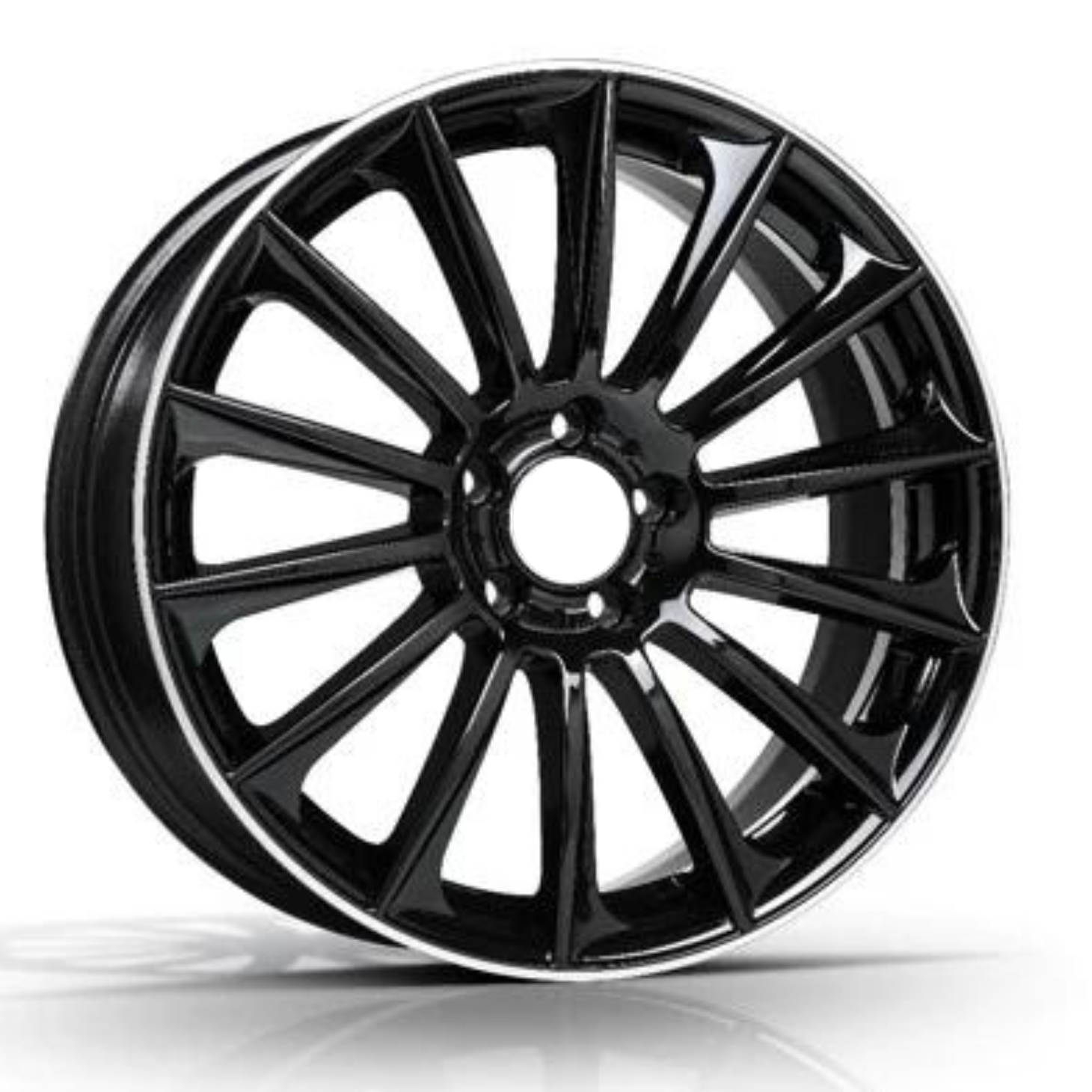 Lot de 4 Jantes Alu 17 pouces E206AN13BL1P0