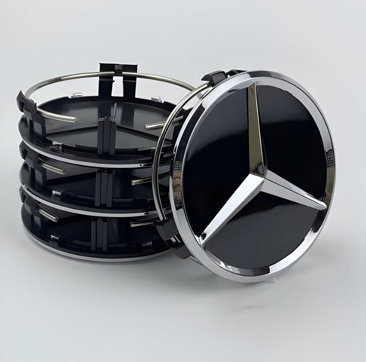 CAPUCHON DE MOYEU CENTRAL MERCEDES CLASSIC 75mm