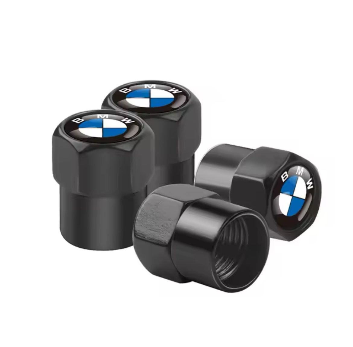 Bouchon de valve BMW NOIR & GRIS